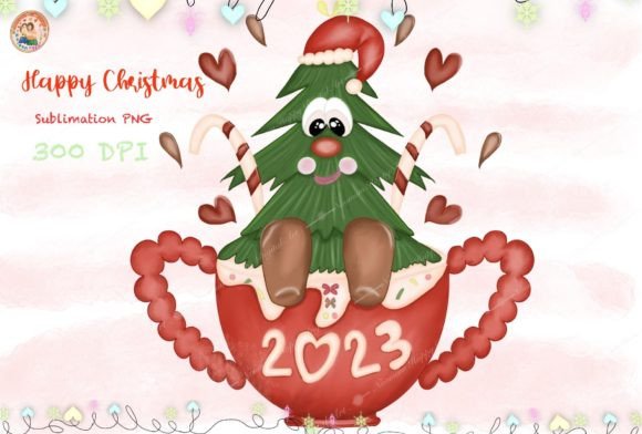 Christmas Cup Cute Sublimation Clipart: Illustrations Review