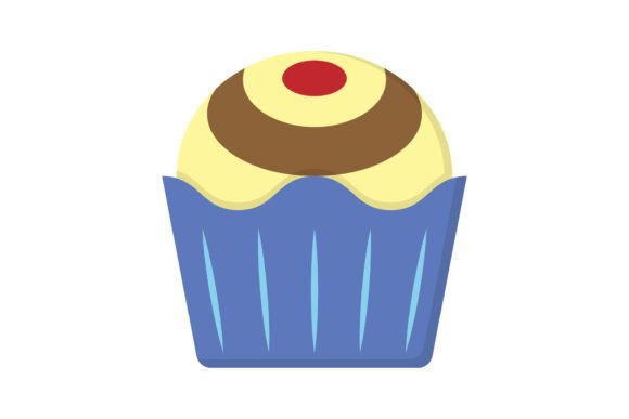 Christmas Cupcake Illustrations for Festive Blog Graphics