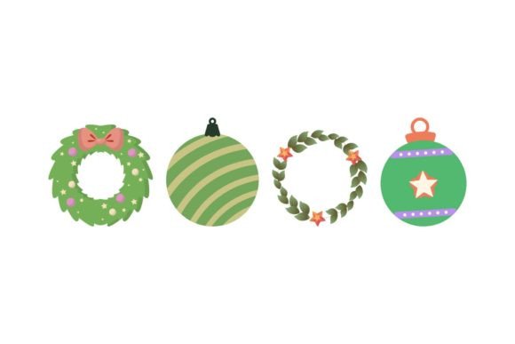 Christmas Frame Art: Fresh Illustrations for Sellers
