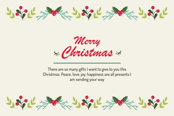 Christmas Greeting Card Beauty: Premium Illustrations