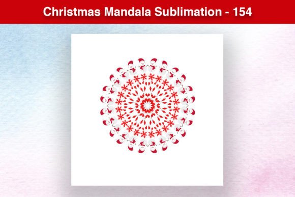 Christmas Mandala Sublimation - 154 Review