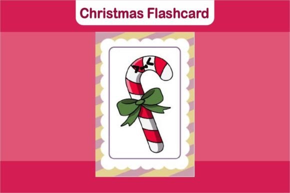 Flash Card Christmas - Cane Angry: Bold Illustrations
