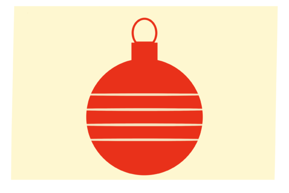Red Christmas Tree Toy: Festive Illustrations for Blogs