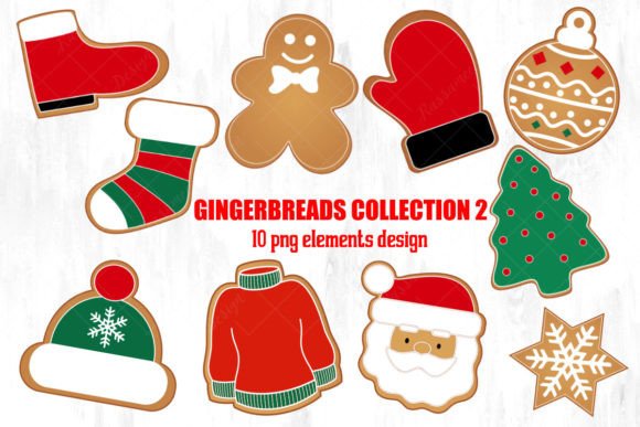 Review: Christmas Gingerbread Collection 2 for Holiday Projects