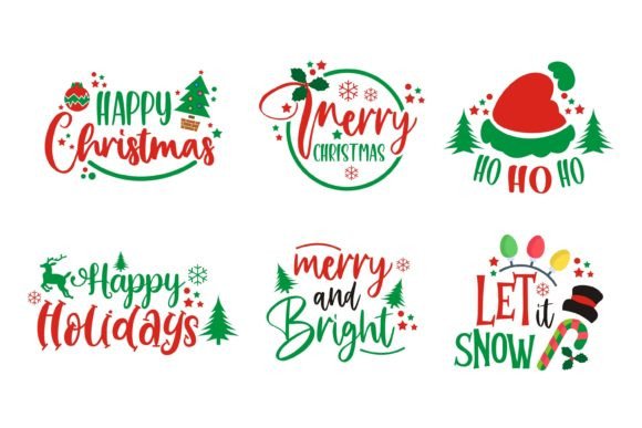 Review: Christmas Lettering Vector for Holiday Stitching