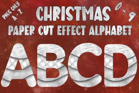 Review: Christmas Paper-Cut Alphabet-White Glam Illustrations