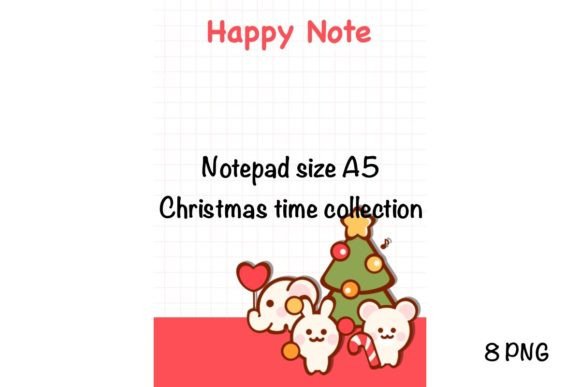 Review: Christmas Time Notepad Size A5 Illustrations